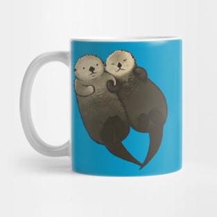 Significant Otters - Otters Holding Hands Mug